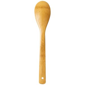 Colher de cozinha fabricada em bambu
