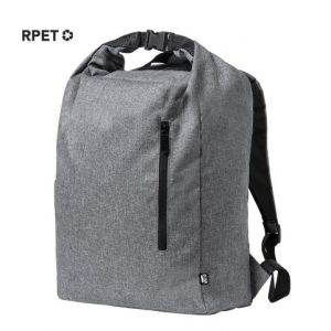 Mochila fabricada em resistente 300d RPET