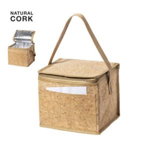 Bolsa térmica fabricada em cortiça