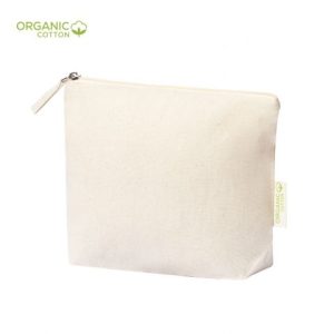 Nécessaire 100% algodão orgânico em tom natural