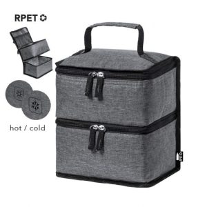 Bolsa refrigeradora em poliéster 600D RPET