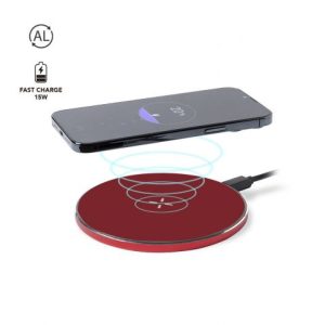 Carregador sem fios com design circular