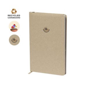 Bloco de notas com flores silvestres