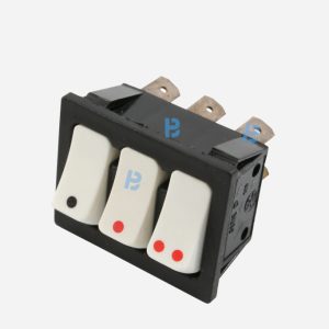 Interruptor triplo p/ aquecedor