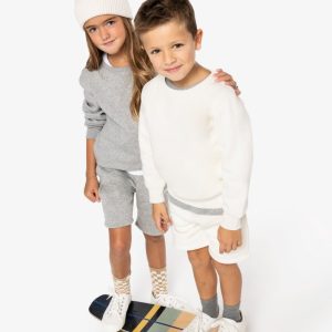 Sweatshirt de criança em algodão orgânico