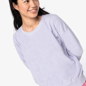 Sweatshirt oversize Terry Towel de senhora fabricada em Portugal