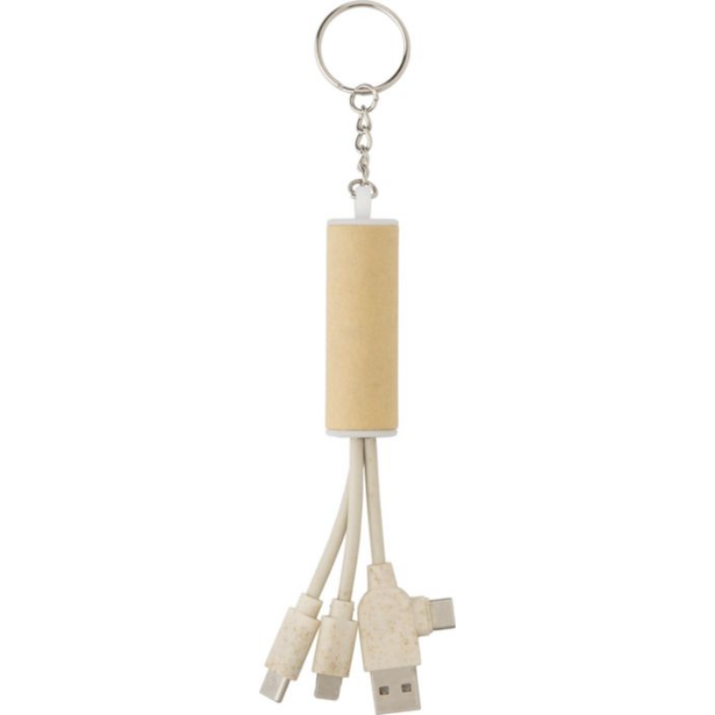 Porta-chaves carregador USB
