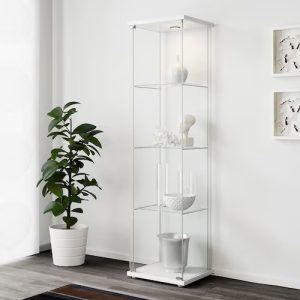 Vitrina DETOLF branco 43×163 cm