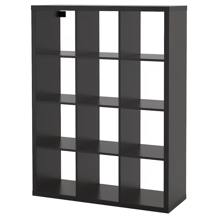 Estante KALLAX 12 cast-preto 112×147 - Image 3