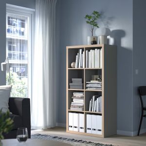 Estante KALLAX 8 CINZA  77×147