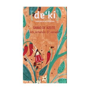 Sabonete artesanal pimenta e canela – DAKI