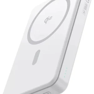 Power Bank Baseus Airpow Ii Qi2 Magnetic 10000Mah 22.5W White