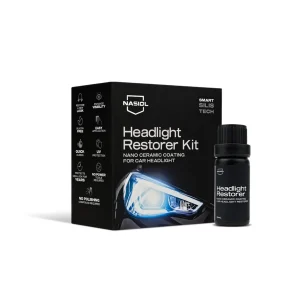 Nasiol Headlight Restorer – Kit de Restauro de Faróis
