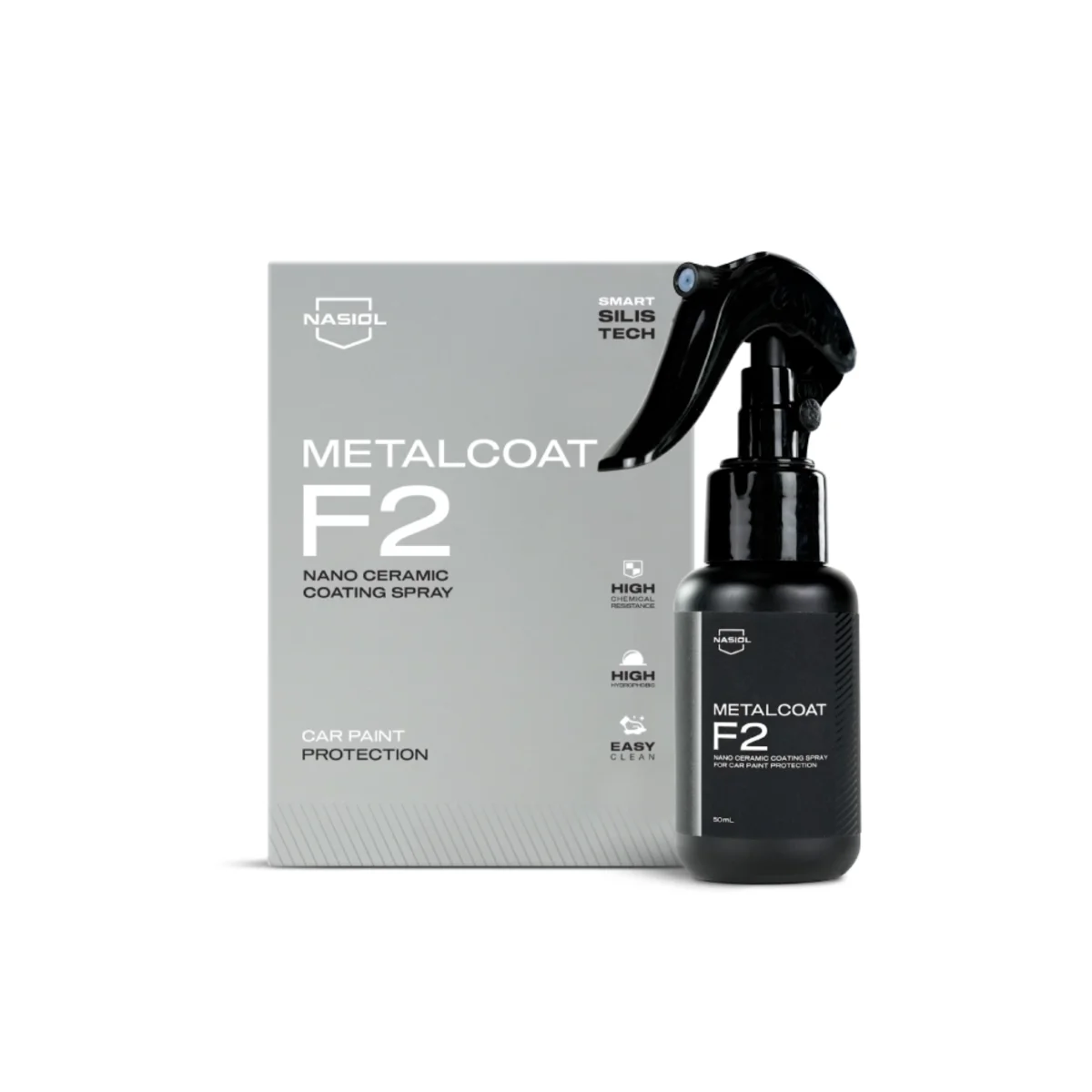 Nasiol MetalCoat F2 – Spray Cerâmico Nano 50ml